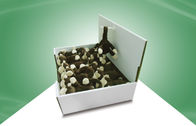 La encimera de la cartulina de la caja de presentación del POP de la encimera exhibe la bandeja con la capa ULTRAVIOLETA