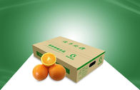 Eco 100% - el cartón acanalado amistoso encajona la caja de envío de papel para embalar de las frutas