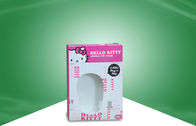 Caja de empaquetado de papel a todo color del cartón de las cajas con la ventana para el ratón del Hello Kitty
