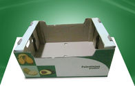 Agua - cajas acanaladas del cartón de la impresión de tinta, caja de papel reciclable para el envío