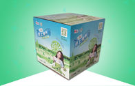 Cajas del papel acanalado/caja de empaquetado del cartón del tubo para empaquetar la toalla sanitaria