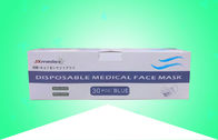 Regalo amistoso de la caja de cartón de Eco que empaqueta para la máscara facial médica de Dispasable