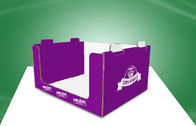 Alta caja de presentación eficaz de la bandeja de las palomitas PDQ de la cartulina/de la cartulina de la encimera