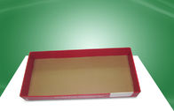 Caja de presentación brillante de la cartulina de la encimera de las bandejas de la cartulina PDQ con final helado Special