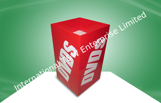comprar Compartimientos rojos de la colección de la cartulina del periódico de los compartimientos de la descarga de las unidades de visualización de la cartulina del DVD online manufacture