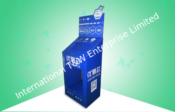 comprar Compartimientos de la descarga de la cartulina del color de punto, papeleras de reciclaje modificadas para requisitos particulares del papel de la cartulina online manufacture