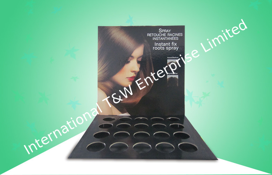 comprar Exhibiciones brillantes de la encimera de la cartulina de la impresión de CMKY para exhibir los productos de Haircare online manufacture