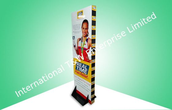 comprar Exhibiciones de encargo derechas libres de la cartulina de la asamblea fácil, exhibición de piso acanalada online manufacture