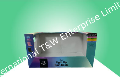 comprar Exhibición Tray Cardboard With Stackup Design de las botas que llueven PDQ de Sam's Club online manufacture