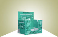 Bandejas de encargo multiusos con diseño fácil de la asamblea, caja de la cartulina PDQ de presentación de la cartulina
