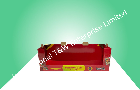 comprar Venta al por menor / Supermercado Stackup Pantalla de cartón PDQ para promocionar dulces online manufacture