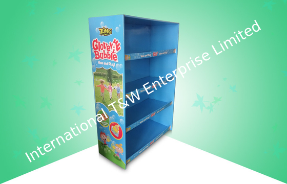 comprar Tablero doble fuerte del papel de empapelar de los soportes de exhibición de piso de la cartulina del estante de OEM/ODM 4 online manufacture