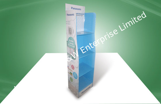 comprar Cuatro unidades de visualización derechas libres de la cartulina del estante con la capa ULTRAVIOLETA online manufacture
