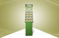 Exhibición verde de la cartulina del estallido, exhibiciones de la estantería de la cartulina para el ambientador de Househeld