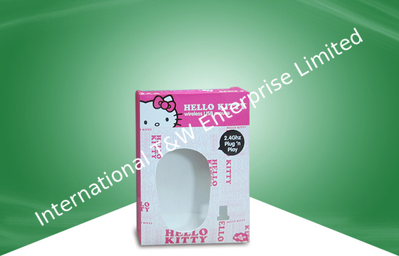 comprar Cajas de embalaje de papel a todo color Cajas de cartón con ventana para ratón Hello Kitty online manufacture
