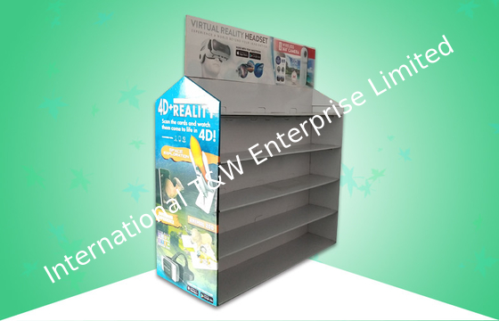 comprar Estante 5 pre que llena el soporte de exhibición de piso de la cartulina, exhibición del estante de la cartulina online manufacture