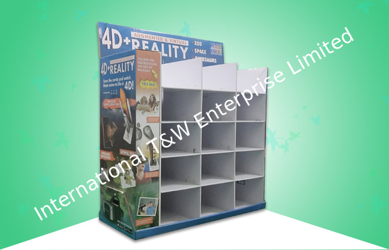 comprar Espacio grande de la exhibición de la plataforma de la cartulina de Wal-Mart el 1/2 de 15 células con el estante 5 pre - llenando online manufacture