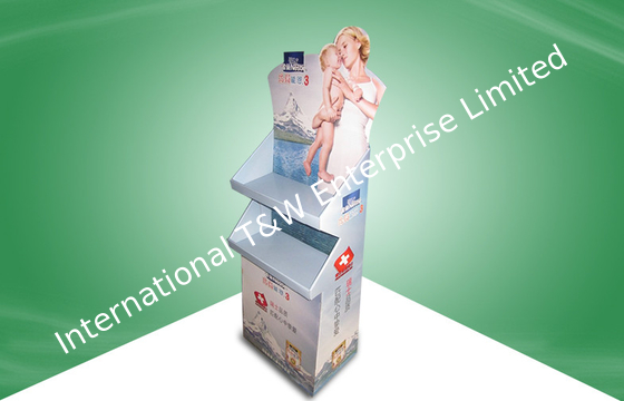 comprar Impresión durable del soporte de exhibición de la cartulina del OEM/del ODM para leche en polvo de Nestle online manufacture