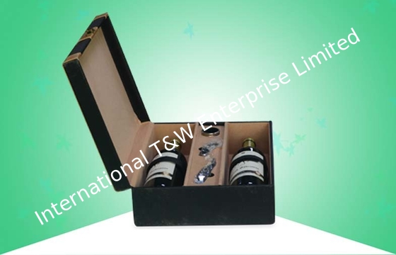 comprar Las cajas de empaquetado del papel exclusivo/noble, Wine caja de regalo de madera con efecto de oro del terciopelo online manufacture