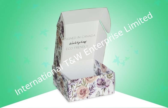 comprar E flauta 350gsm CCNB Matte Finish Corrugated Paper Boxes online manufacture