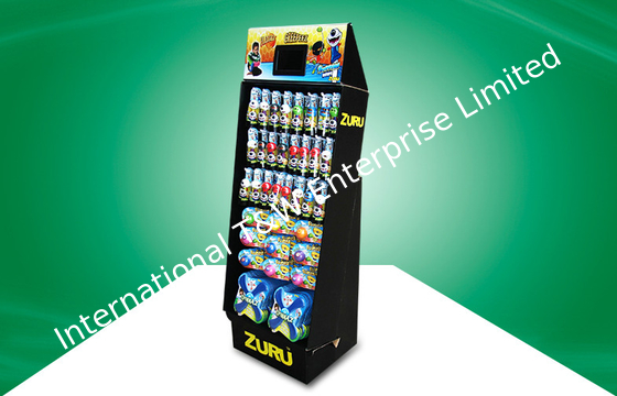 comprar Soporte de exhibición de piso de Toy Cardboard Display Racks Pos del niño con el LCD online manufacture