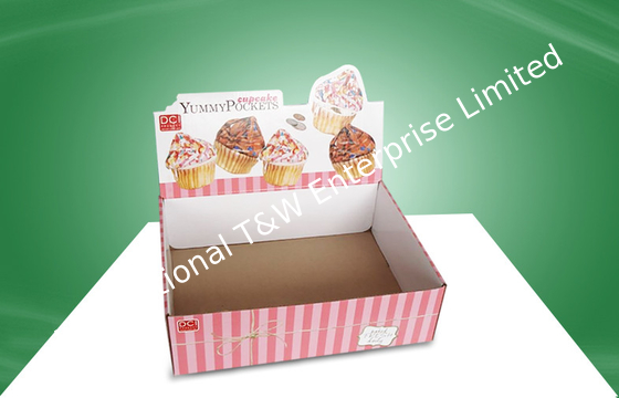 comprar Caja de envío de encargo de las vitrinas de la encimera de la torta de la taza con la capa ULTRAVIOLETA online manufacture