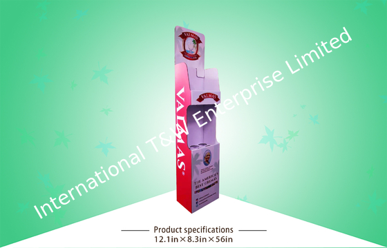 comprar Soportes de exhibición del vino de la cartulina de Ecomonic POP con diseño fácil de la asamblea online manufacture