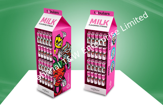 comprar Exhibición de la cartulina del POP que promueve barras de leche del niño online manufacture