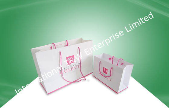 comprar Cajas de empaquetado del bolso de compras del Libro Blanco con la impresión en offset online manufacture