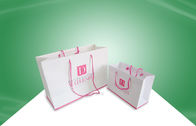 Cajas de empaquetado del bolso de compras del Libro Blanco con la impresión en offset