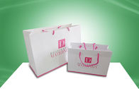 Cajas de empaquetado del bolso de compras del Libro Blanco con la impresión en offset