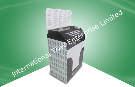 comprar Los compartimientos portátiles de la descarga de la cartulina venden al por menor con la caja de almacenamiento, papeleras de reciclaje acanaladas online manufacture