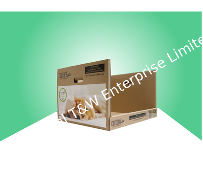 comprar Cartulina resistente Tray For Fulfillment Pet Blanket de la exhibición de la pared PDQ del doble de Costco online manufacture