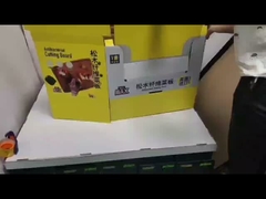 Bolsas de cartón PDQ / cajas de exhibición PDQ para promocionar Chopboard a la tienda HiShop