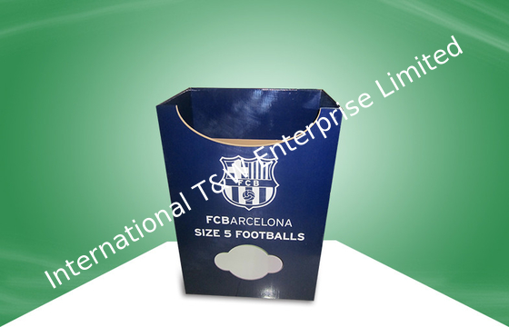 Un buen precio. La felpa azul juega/los compartimientos de almacenamiento de la cartulina del fútbol dobla - emparede EB flauta en línea