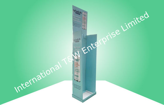 Un buen precio. En offset la impresión de la cartulina de encargo exhibe la situación libre de la asamblea fácil del apilador del caso de la bebida en línea