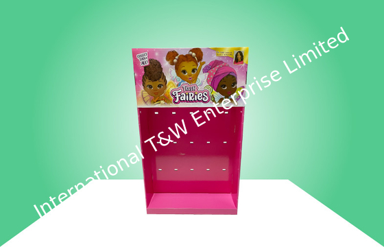 Un buen precio. Exhibición del compinche de la muñeca del niño, gancho plástico de Wing Display With 15 acanalados del poder en línea