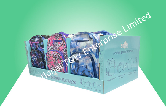 Un buen precio. Costco Mochila de cartón bandejas PDQ, Diseño de apilamiento PDQ cajas de visualización en línea