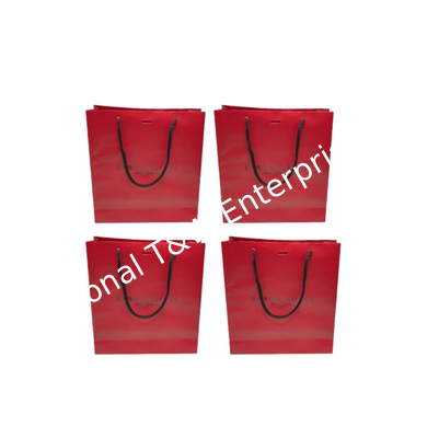 Un buen precio. Bolsas de compras de papel personalizadas ligeras y ecológicas Tamaño personalizado para regalo en línea