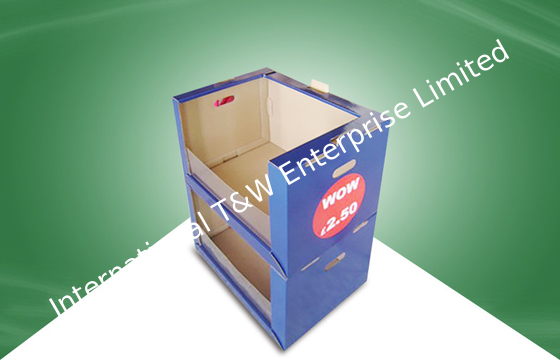 Un buen precio. Unidades de visualización de la caja de presentación del compartimiento de la descarga de la cartulina de los puntos de venta para los juguetes en línea