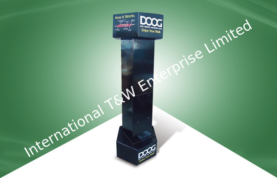 Un buen precio. Capa ultravioleta de la exhibición de gancho de la cartulina del papel secundario del negro seis Eco 100% - amistoso en línea