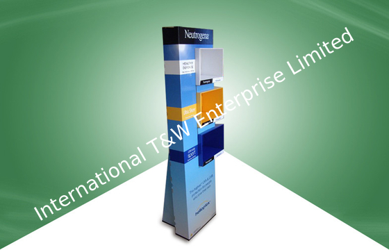 Un buen precio. Punto de cogida del ojo del soporte de exhibición de la cartulina del estallido de la compra para los cosméticos de Neutrogena en línea