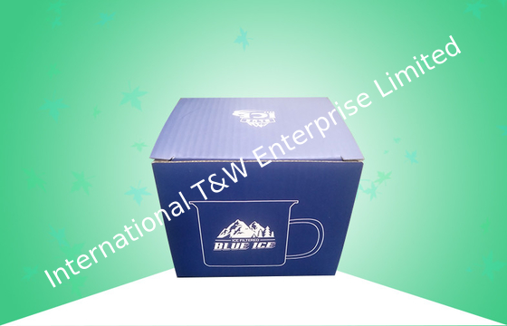 Un buen precio. Las cajas de empaquetado de papel de la taza imprimieron acanalado con la superficie de la laminación de Matt en línea