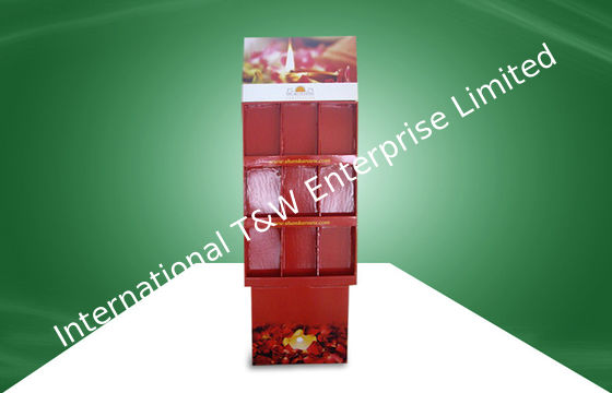 Un buen precio. Piso de la cartulina de la exhibición de la cartulina del POP de la célula del artículo 9 que coloca la impresión respetuosa del medio ambiente en línea