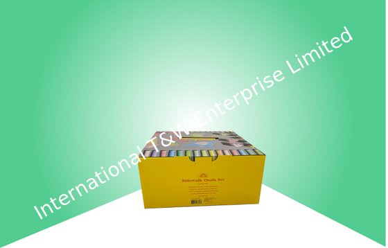 Un buen precio. Cajas de empaquetado de papel acanaladas brillantes para la tiza de la acera en línea